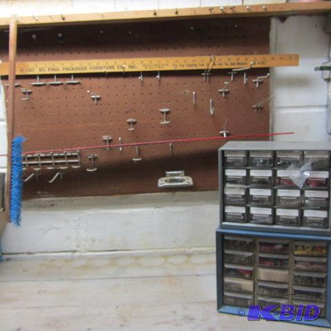 Two Organizers, Peg Board