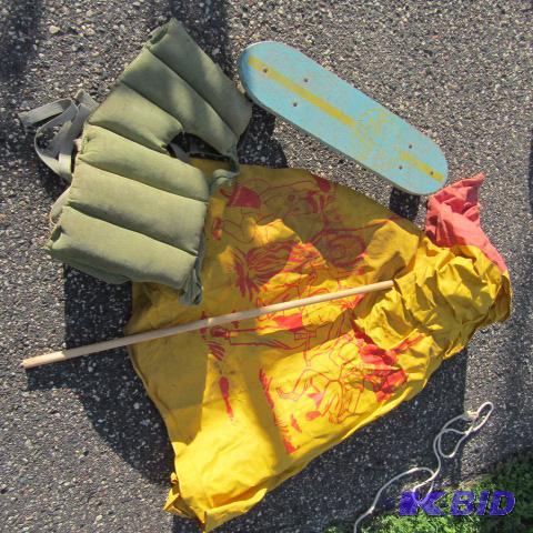 Vintage Childs TeePee, Skateboard