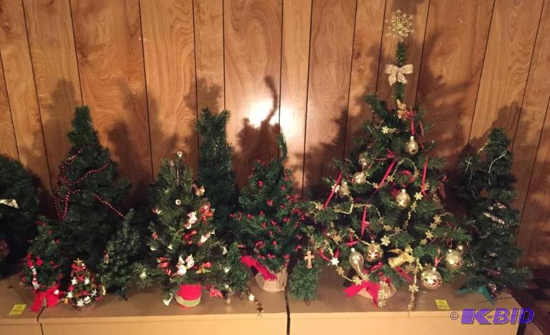 lot 102 image: Small Christmas Tree Lot
