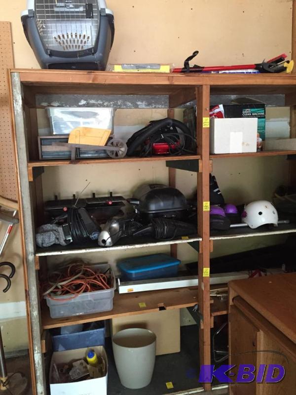 lot 135 image: Garage Shelves Lot