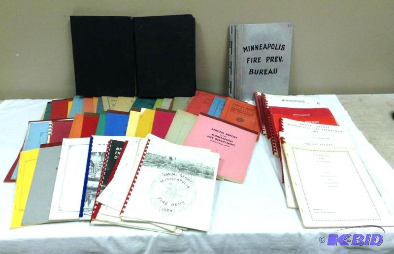 lot 149 image: Minneapolis Fire Dept Annual Reports & Training