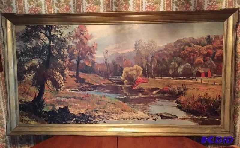 lot 40 image: Large Sofa Size Picture