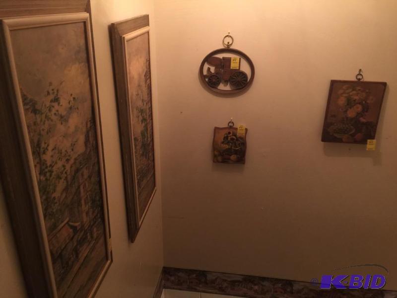 lot 45 image: Vintage Wall Art Lot