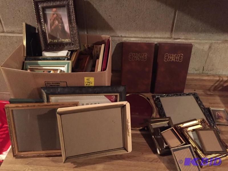 lot 46 image: Large Assortment of Picture Frames