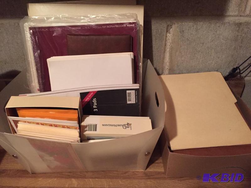 lot 52 image: Scrapbooking and Office Supplies