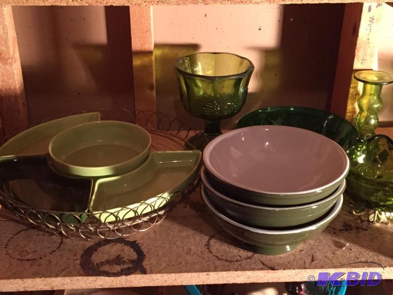 lot 75 image: Hall Pottery Bowls and More