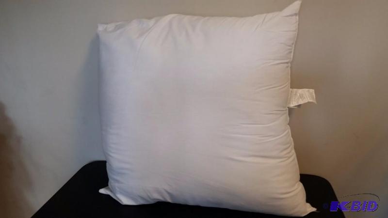 lot 46 image: JCP Home 26 Square Euro Pillow.  Out of Package. Clean.