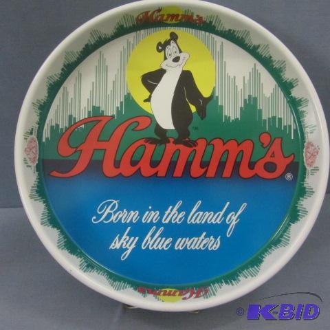 lot 107 image: Vintage Hamms Tray