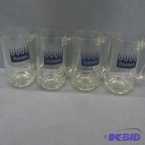 lot 108 image: Vintage Hamms Mugs