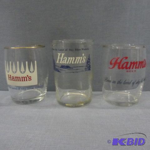 lot 110 image: Vintage Hamms Dime Glasses