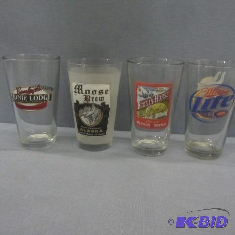lot 116 image: Beer Glasses