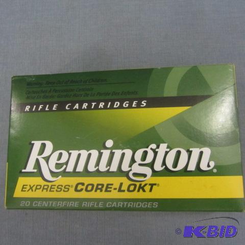 lot 132 image: Remington Cartridges