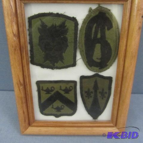lot 138 image: World War II Patches