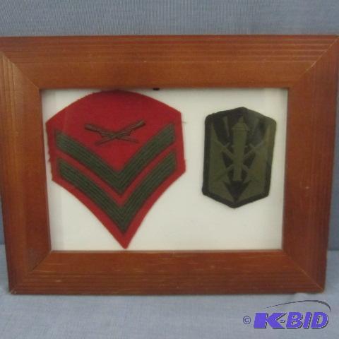 lot 139 image: World War II Patches