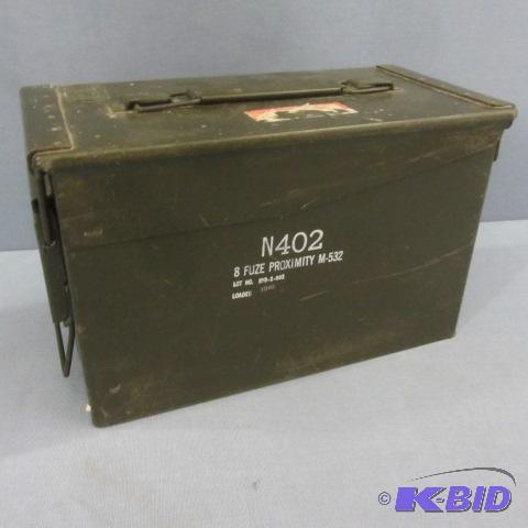 lot 141 image: Vintage Ammo Box
