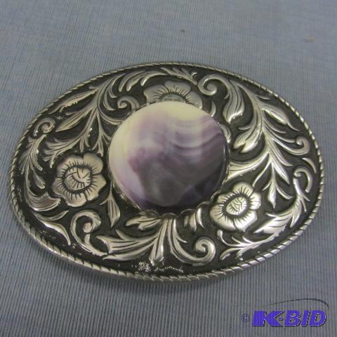 lot 155 image: Ornate Belt Buckle