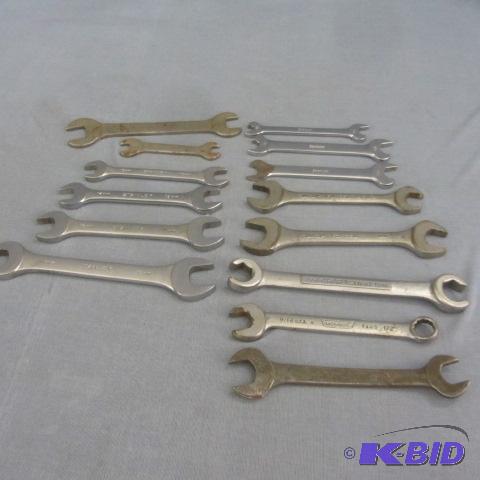 lot 168 image: Open Ended Wrenches