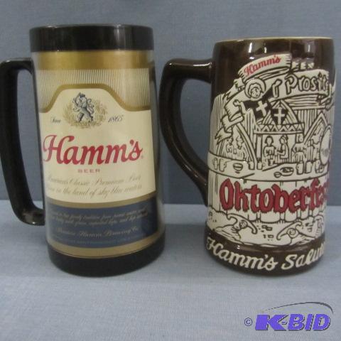 lot 54 image: Hamms Beer Mugs