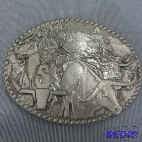 lot 6 image: Cattle Drive Belt Buckle