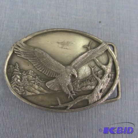 lot 62 image: Eagle Belt Buckle