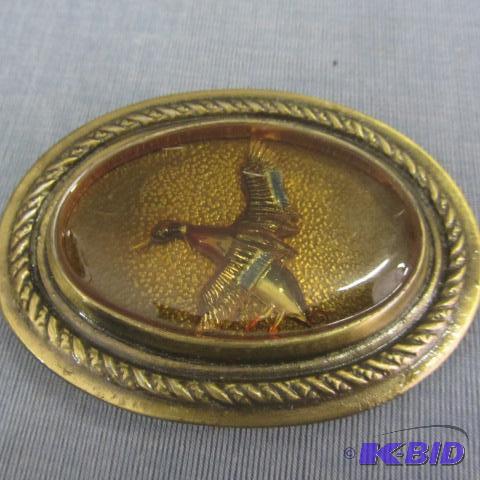 lot 63 image: Ducks Unlimited Belt Buckle