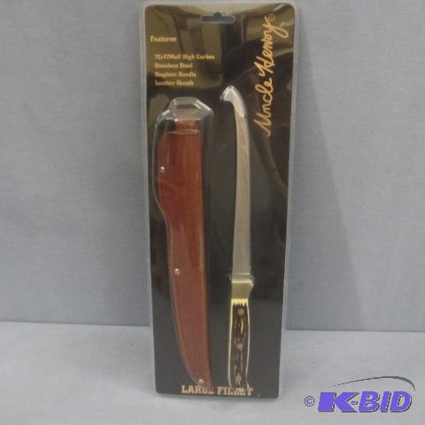 lot 70 image: Uncle Henry Filet Knife