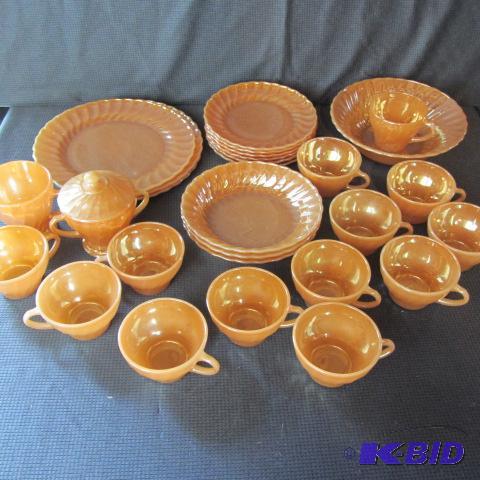 lot 111 image: Fire King Dishes