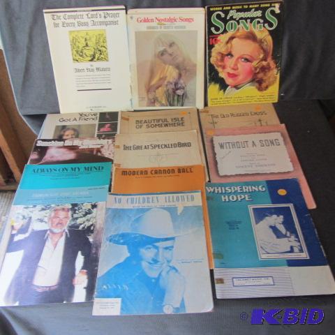 lot 133 image: Sheet Music