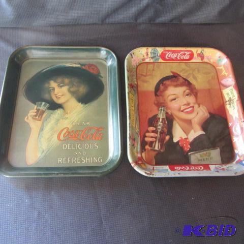lot 49 image: Coca Cola Trays