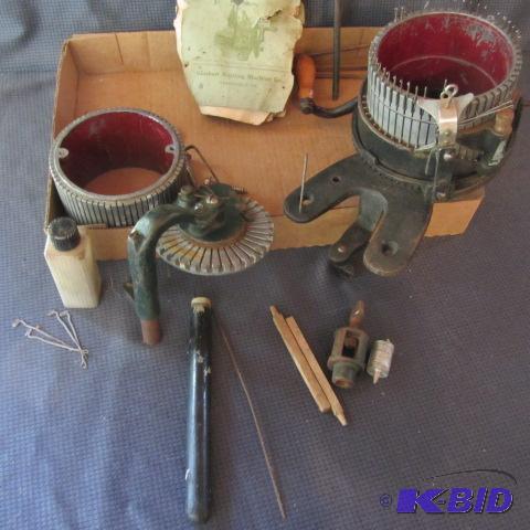 lot 61 image: Gerharts Knitting Machine