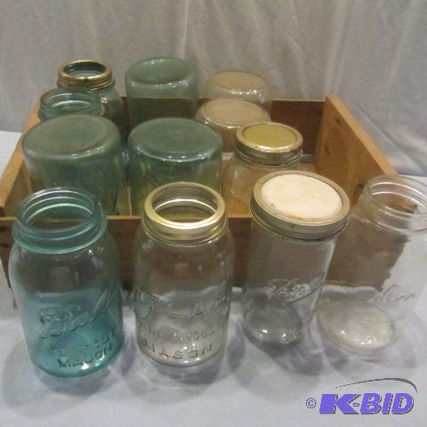 lot 115 image: Canning Jars