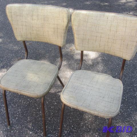 lot 12 image: Vintage Kitchen Chairs