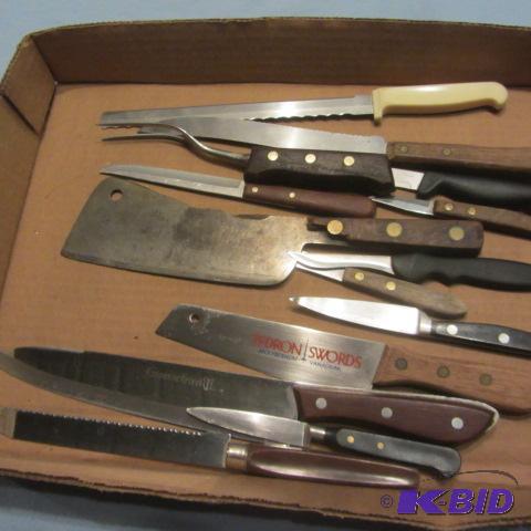 lot 20 image: Kitchen Knives