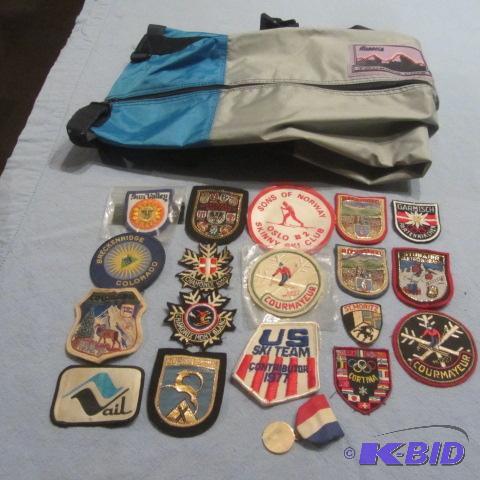 lot 23 image: Ski Patches