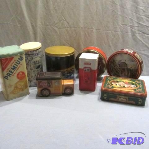 lot 38 image: Decorative Tins