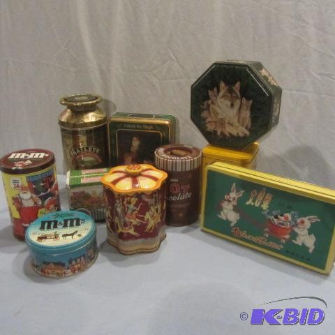 lot 45 image: Decorative Tins