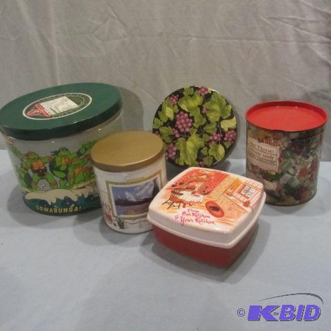 lot 47 image: Decorative Tins