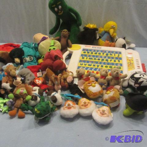 lot 93 image: V Tech, Beanie Babies