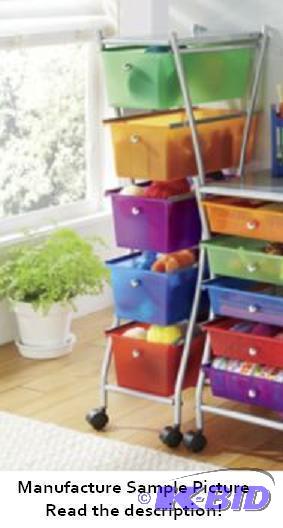 Five Drawer Multi Color Storage - Fun colors ...