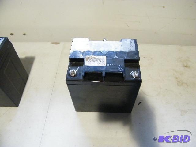 lot 35 image: Panasonic Regulated Lead Acid Battery - 12V -...