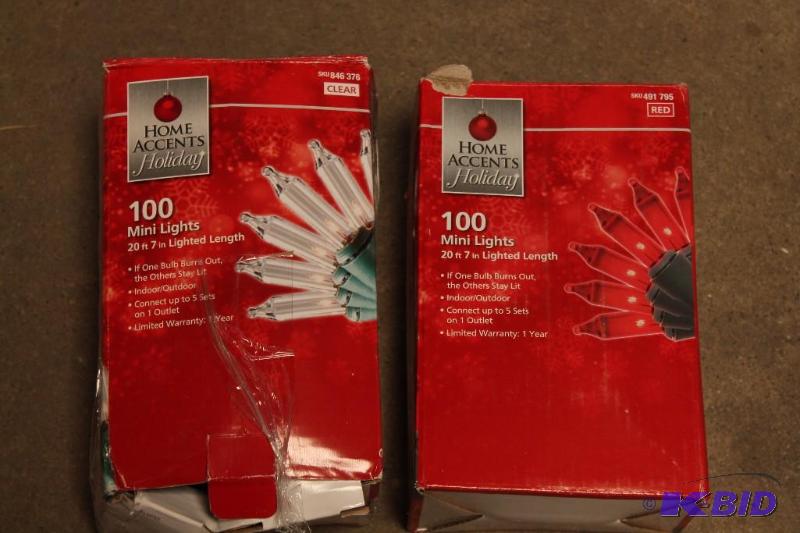 2 packs of lights