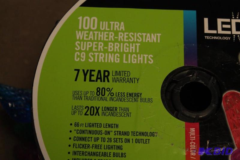 2 packs of lights