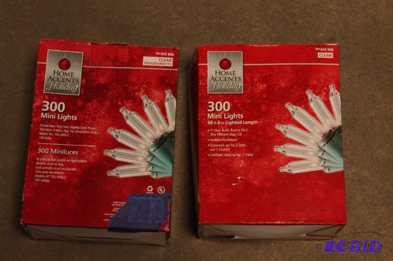 2 packs of lights