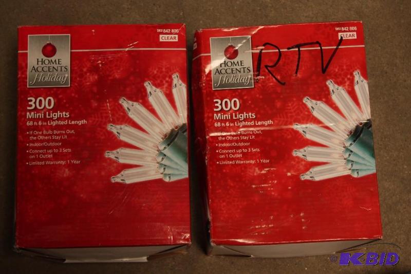 2 packs of lights