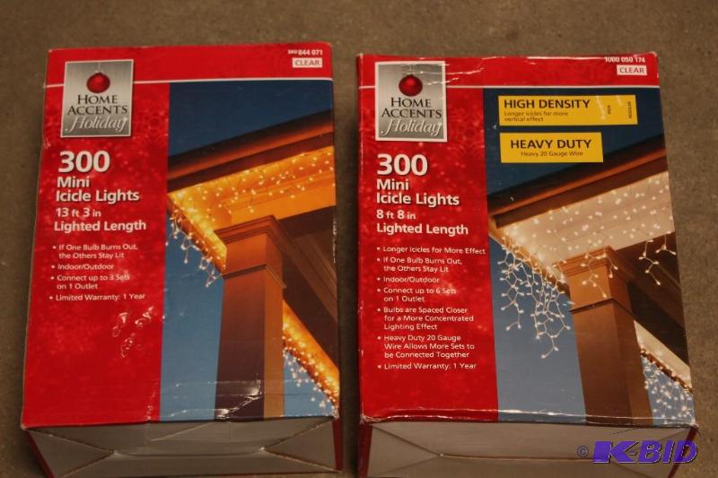 2 packs of lights