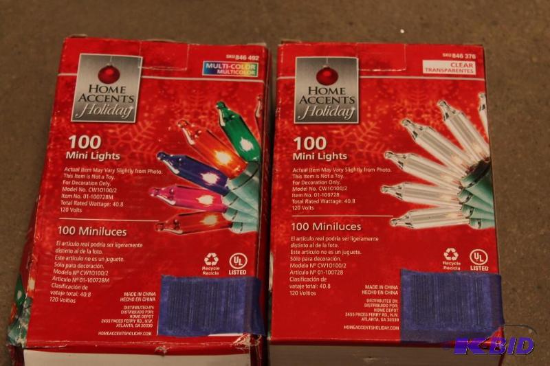 2 packs of lights