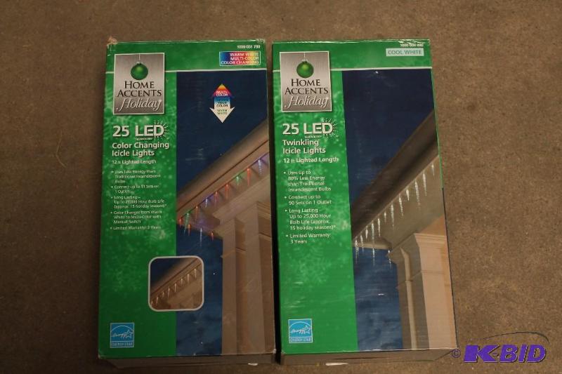 2 packs of lights
