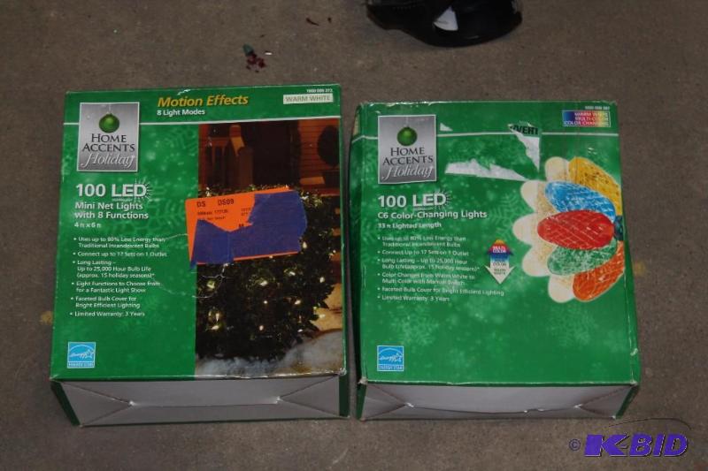 2 packs of lights