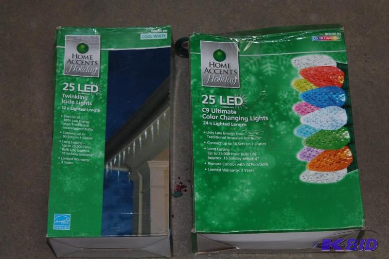 2 packs of lights