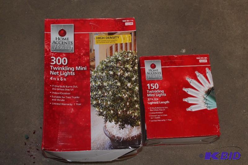 2 packs of lights